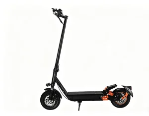 10 Inch Adult Electric Scooter with Full Suspension 500W Lithium Battery 150kg Load Foldable Waterproof Two Wheel Vehicle