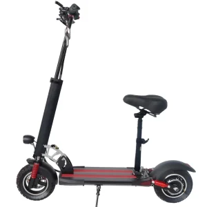10 Inch Adult Electric Scooter with Seat Foldable Electric Scooter for Commuting E-scooter 350W Power Scooter