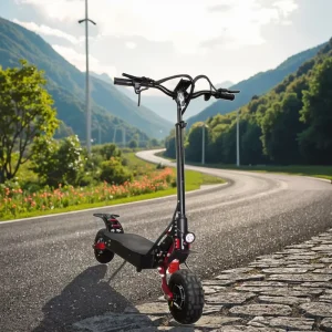 10-Inch Adults Electric Scooter High Speed 50km/h 1000W Dual Suspension Foldable Waterproof NFC Boot-Up Electronic Smart