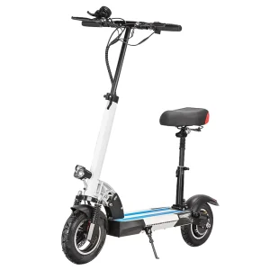 10 Inch Off Road Electric Scooter 48V 800W Full Suspension Double Shock 40 60KM Range Aluminum Alloy Intelligent