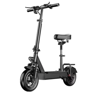 10-inch Electric Scooter Folding Two-wheel Battery-powered Mobility Scooter Lightweight Load 30AH