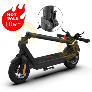 100km Range Powerful Fast Electric Foldable X9 Mobile Kick Scooter Adult Aluminum Alloy IP54 Waterproof LED