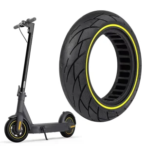 10×2.5 Scooter Parts Accessories Honeycomb Solid Tire for Scooter Electric Ninebot Max G30 Replacement 10 Inch Tubeless Tire