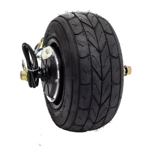 10×6.00-6 Motor Wheel 48V 1000W 10 Inch Wheels Tire with Hub for Citycoco Electric Scooters Parts