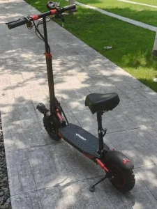 11″ Electric Scooter for Adults with Seat, 1200W Motor up to 35MPH 40Miles Long Range, Foldable E Scooter