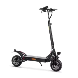 1200W 2400W Dual Motor Foldable Electric Scooter Powerful Adult 65km/h Max Speed 55km Long Distance Riding 10 Inch