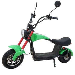 1200W Small X1 Mini Electric Harley Scooter 48V Removable Battery E Bike for Adults