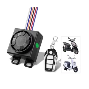 120DB Universal 48V-72V One Way Waterproof Accessories Scooters Anti-theft Electric Bike Alarm E-bike Alarms