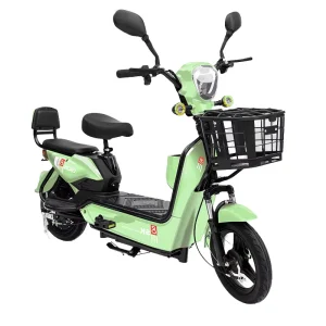 14 Inch 3 Speed Electric Scooter 350W Power 48V Voltage Rear Hub Dual Suspension Electric Smart Type Ebike