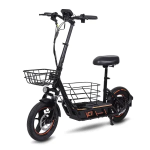 14 Inch Step Length Endurance Folding Adult Electric Scooter Lithium 35km Dual