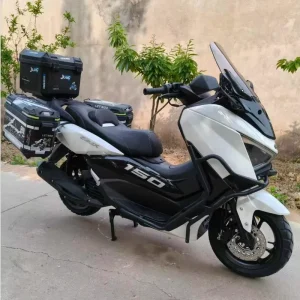 150cc Gas Scooter with Cylinder Air Cooled Fuel Tank Disc Brakes High Payload Capacity Max Speed Factory Direct
