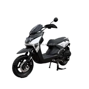 150cc Gasoline Scooter for Adults 1 Cylinder 4 Stroke Air Cooled Engine Front Disc Brake >80km/h Max Speed