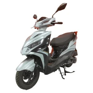 150cc Motorcycles 4 Stroke CDI Hydraulic Suspension Disk Drum Brake Legal Road Gas Scooter