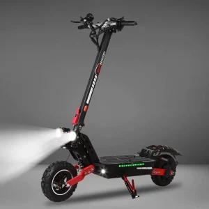 1600W Folding Electric Scooter 11 Inch Off-road Tire Dual Motor 60V Lithium Battery Max Load 200kg Pro E-Scooter
