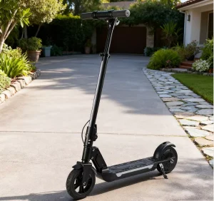 180W Motor 7 Inch Tire Electric Scooter with 3 Speeds 16KM Range for Teenagers Commuting