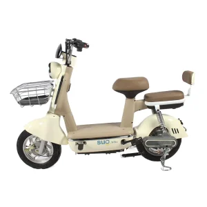 2 Seater Mini Electric Moped Scooter Steel Digital 350W Brushless Motor Lead acid Battery Daily Shopping OEM Custom Available
