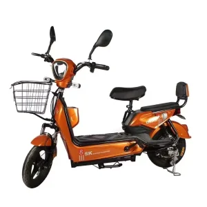 2-wheel Electric Scooter 48V 350W Brushless Single Speed Digital Display Lightweight Steel Frame for Adults Electric City