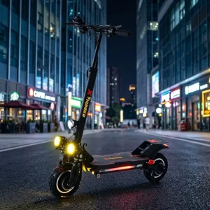 2000W Dual Motor Electric Scooter for Adults 60km/h Off Road E Scooter 10 Inch Fat Tire 200kg Max Load Foldable 10 PRO