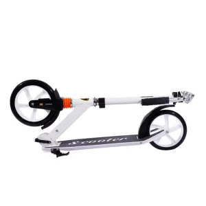 200MM Pu Big Wheels Kick Scooter Foldable Foot Scooter for Adult