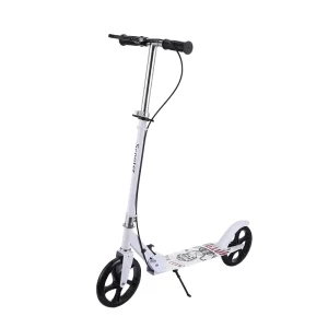 200mm PU Wheel Adult Scooter Height Adjustable Collapsible Scooter Kick and Foot Scooters with Brake