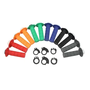 22mm Universal Motorcycle Handle Grip Non-slip Rubber Hand Grips for Dirt Bike Motocross ATV Scooter Off-road Modification Parts