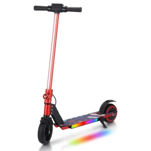 24V Electric Folding Small Electric Scooter for Kids Ages 6-12 Two Wheels Foldable Kids’ E-scooter