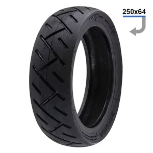 250*64 Tubeless Tire for 4 Ultra Scooter Parts Accessories Repair Electric Scooter Tires