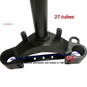 27mm Tube Star Column Lower Joint Plate Pedal Electric Scooter Front Fork Accessories