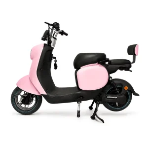 2Wheel Adult Electric Scooter No Pedal Design 1000W 48V20A Lead Acid Battery NFC LED Front Disc Rear Drum Brake E Moped