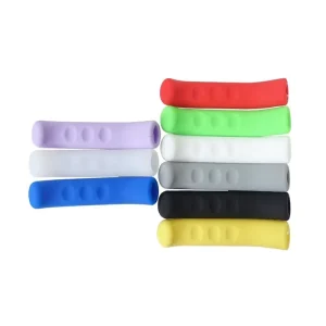 2pcs Electric Scooter Handle Brake Protection Cover Rubber Protector Sleeve Essential Scooter Parts
