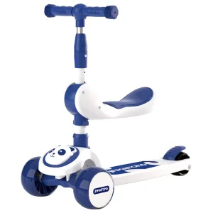 3 PU LED Wheel Girl Kick Toy Scooter Baby Adjustable Children Foot Scooter