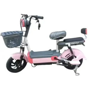 3 Speed Dual Seat Electronic Lithium Battery E Scooter Purple White Parent Child Electric Scooter for Urban