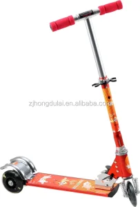 3 Wheel Adult Kick Scooter big Wheel Frog Mini Kick Scooter kids Foot Petal Kick Scooter