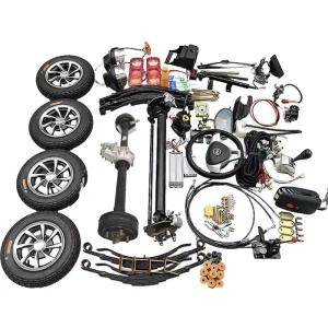 3 Wheel Electric Scooter Customizable Electric Axle Engine Accessories