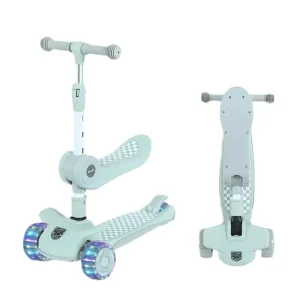 3 Wheel Two in One Pedal Scooter Children Bike with Seat Adjustable Height Kids Scooter
