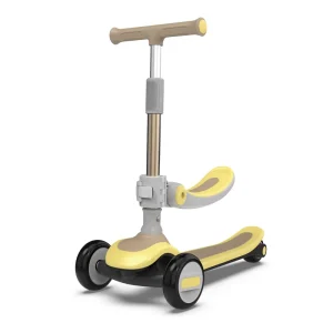 3 Wheel with Adjustable Height Folding Kids Ride on Cars Toy Kids’ Kick Scooters with Pedal Foot Scooters Foldable
