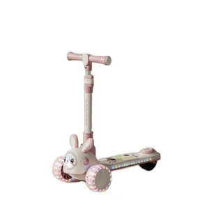 3 Wheels Foldable Adult Kids Kick Foot Scooter with Handbrake