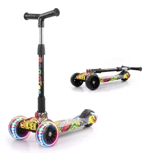 3 Wheels Kick Scooters Foot Scooters Folding Mobility Scooter