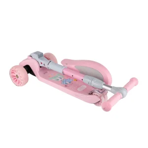 3 in 1 3 Wheels Kick Foot Scooters Three Wheeled Skateboard Scooter for Little Girls and Boys