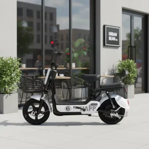 350W Brushless 3 Speed Digital High Speed City Electric Scooter 48V Long Range Aluminum Alloy Frame Lead Acid Battery E scooter
