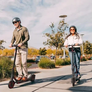 350W Brushless Motor Aluminum Alloy Full Suspension Waterproof Foldable 2 Wheel Adult Electric Scooter for Smart App