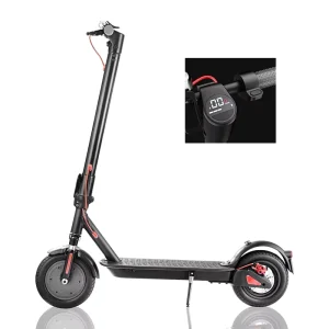 350W Electric Scooter 36V 10.4AH Portable Folding E Scooter for Adults 8.5” Tires 20MPH Max Speed 19 Miles Range