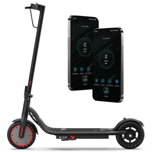 350W Powerful Motor Kids Electric Scooter 8.5 Inch Solid Tire App Control Foldable E-Scooter USA EU Local Warehouse