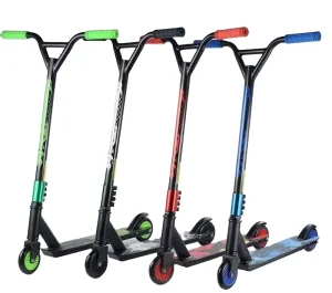360 Degree Freestyle Kick Scooter for Adult Wide Deck Foot Scooter