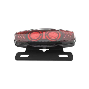 36V 48V Ebike Electric Bike Scooter Accessories Parts Rear Back Tail Light Lamp with Braking Light and Signal Light