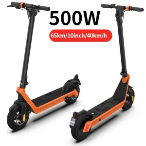 36V Electric Scooter with 800W/1500W Aluminum Alloy Lithium Battery City Mobility Scooter for Max 150kg Load