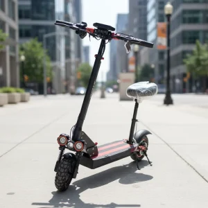 36v 48v Folding Electric Scooter 350W Brushless Motor Anti theft 10 Inch Tires 40km h E Scooter for Adult