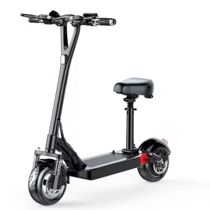 400W Foldable Electric Scooter 36V15.6Ah Battery 50-60km Max Range Lightweight Mini Commuter E-Scooter with Vacuum Tires