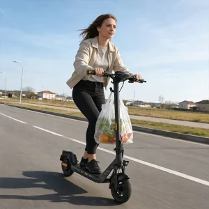 48V 10.4AH High Capacity Battery 24.85Miles Long Range 21.75Mph 500 Motor 10Inch Tyres Foldable Electric Scooter