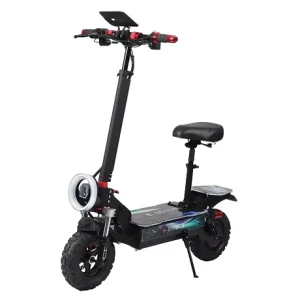 48V Max Speed Dual Motor Electric Scooter 3000W Foldable Two Wheel Adult Scooter 10 Inch Tires Lithium Battery Smart Electronic